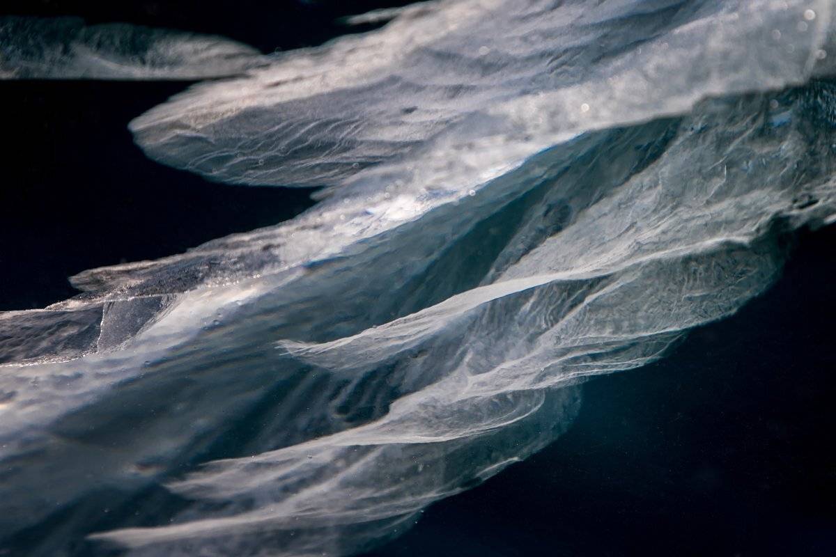 байкал, лёд, трещины, зима, абстракция, макро, Вячеслав Мельников