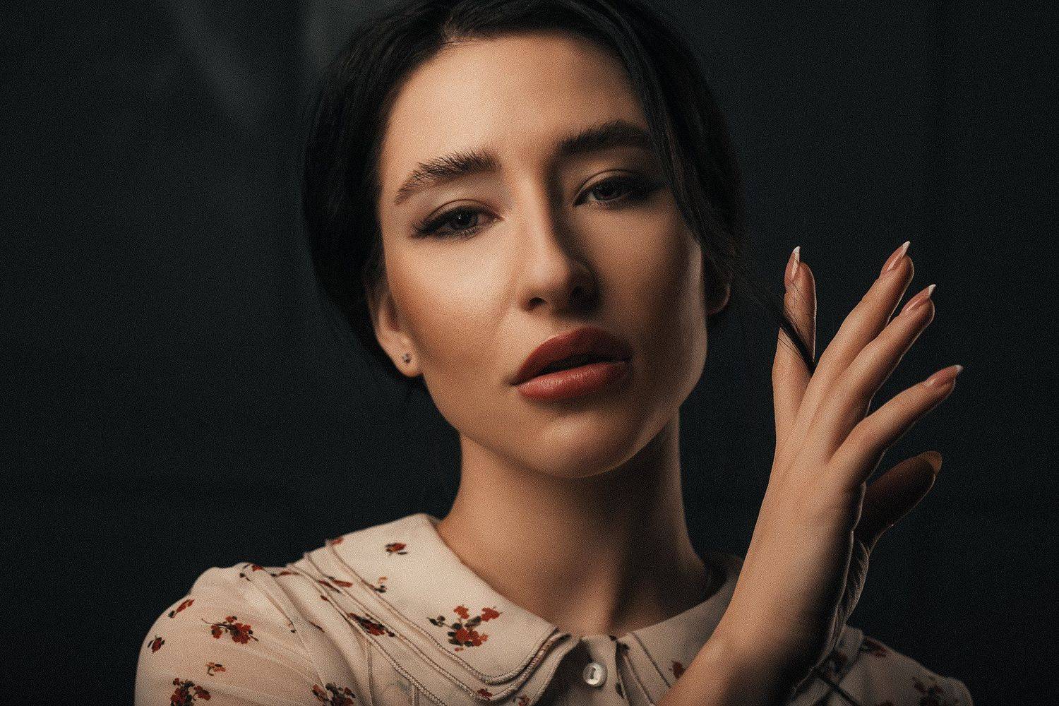 девушки, девушка, портрет,  женский портрет, Максим Лобиков