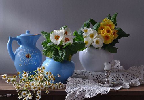 Весенней радостью души...