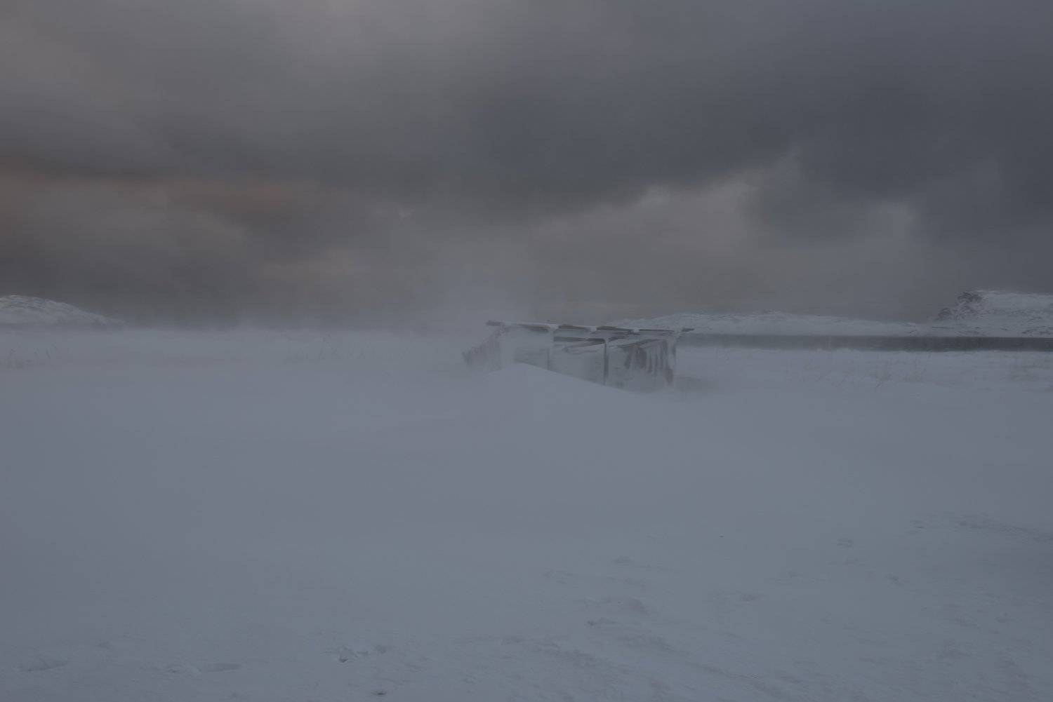 териберка, ветер, метель, Ирина