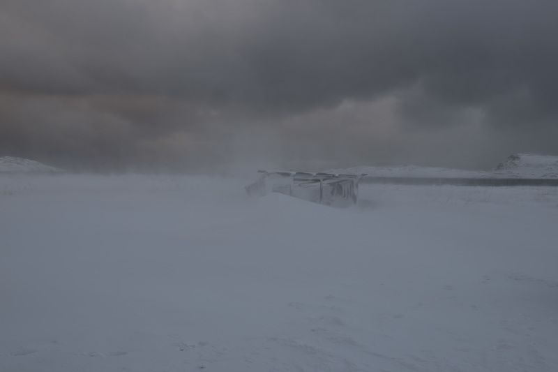 териберка, ветер, метель \