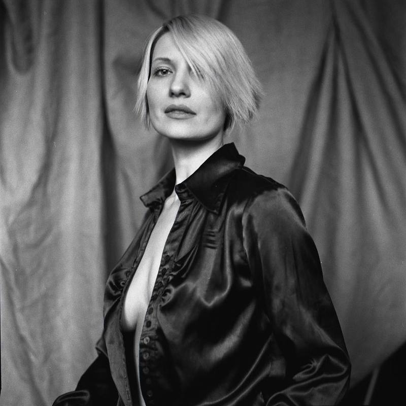 портрет, девушка, пленка, ilford, mamiya, portrait, people, woman, face Инга фото превью