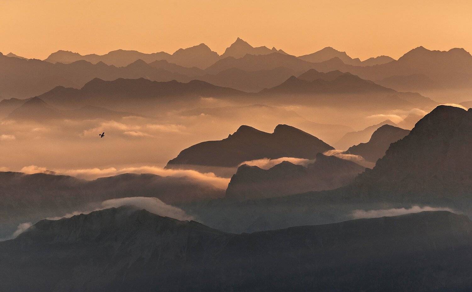mountains, dolomites, italy, sunrise, landscape, nature, travel, summer, peak, clouds, Lazar Ioan Ovidiu