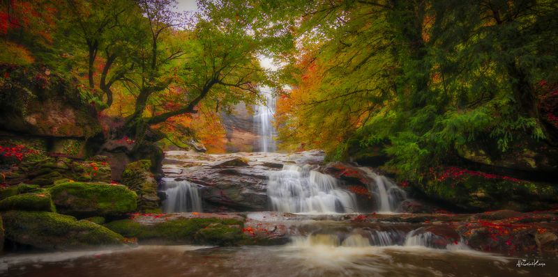 #waterfalls #suuçtu #landscape #colors #autumn Suuçtu Fall фото превью