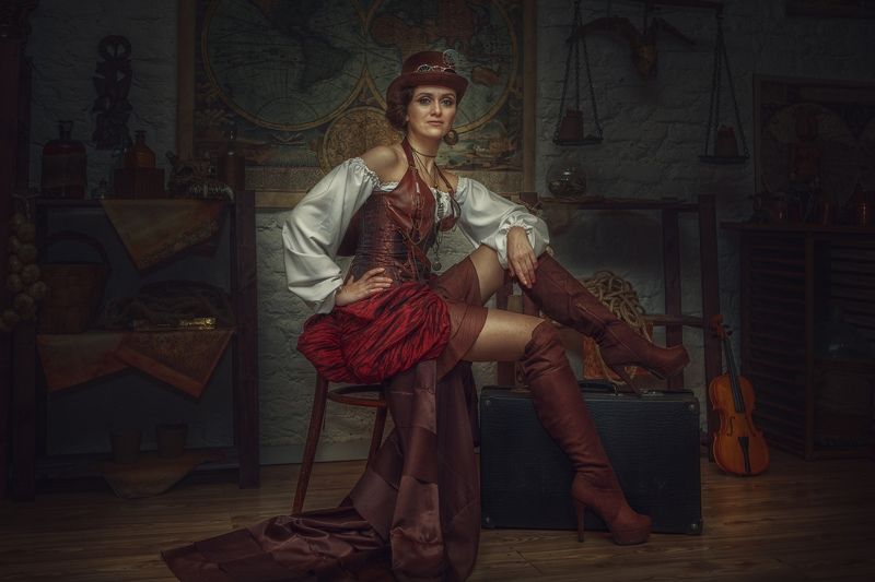 студия, портрет, portrait, rekhov Анастасия фото превью