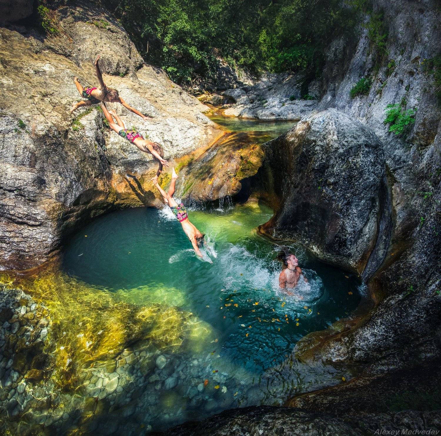  	большой, каньон, Крым, озеро, река	, Алексей Медведев