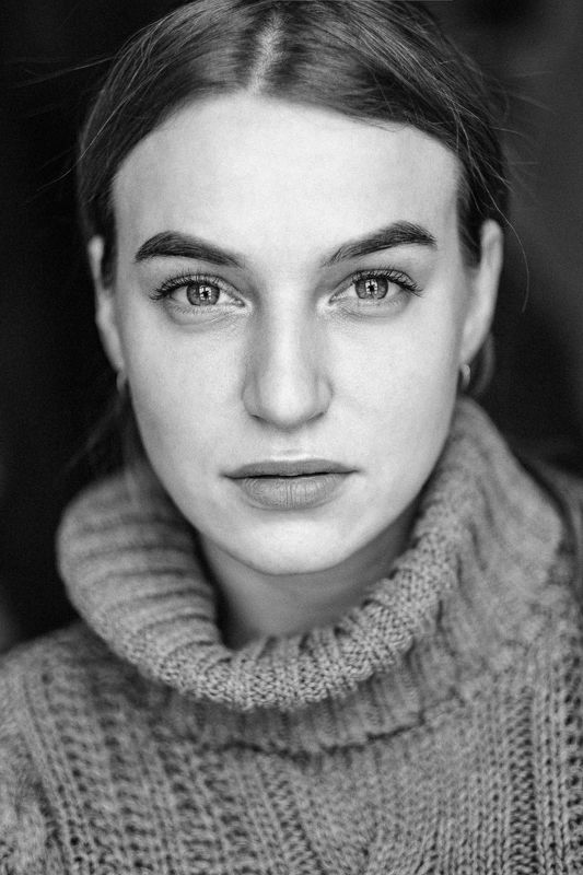 girl, portrait, bw, fujifilm, xtrance,  Tatyana фото превью