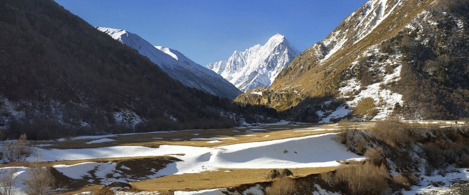 горы зима чегем, Александр Жарников