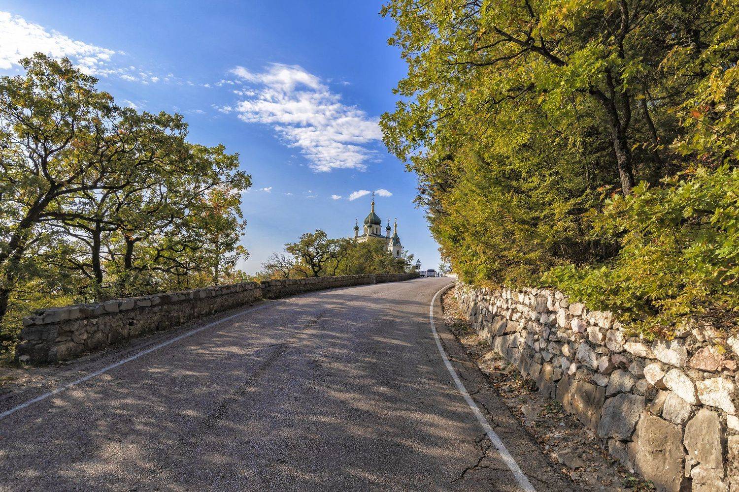 храм, крым, архитектура, православие, собор, пейзаж, Юрий Левко