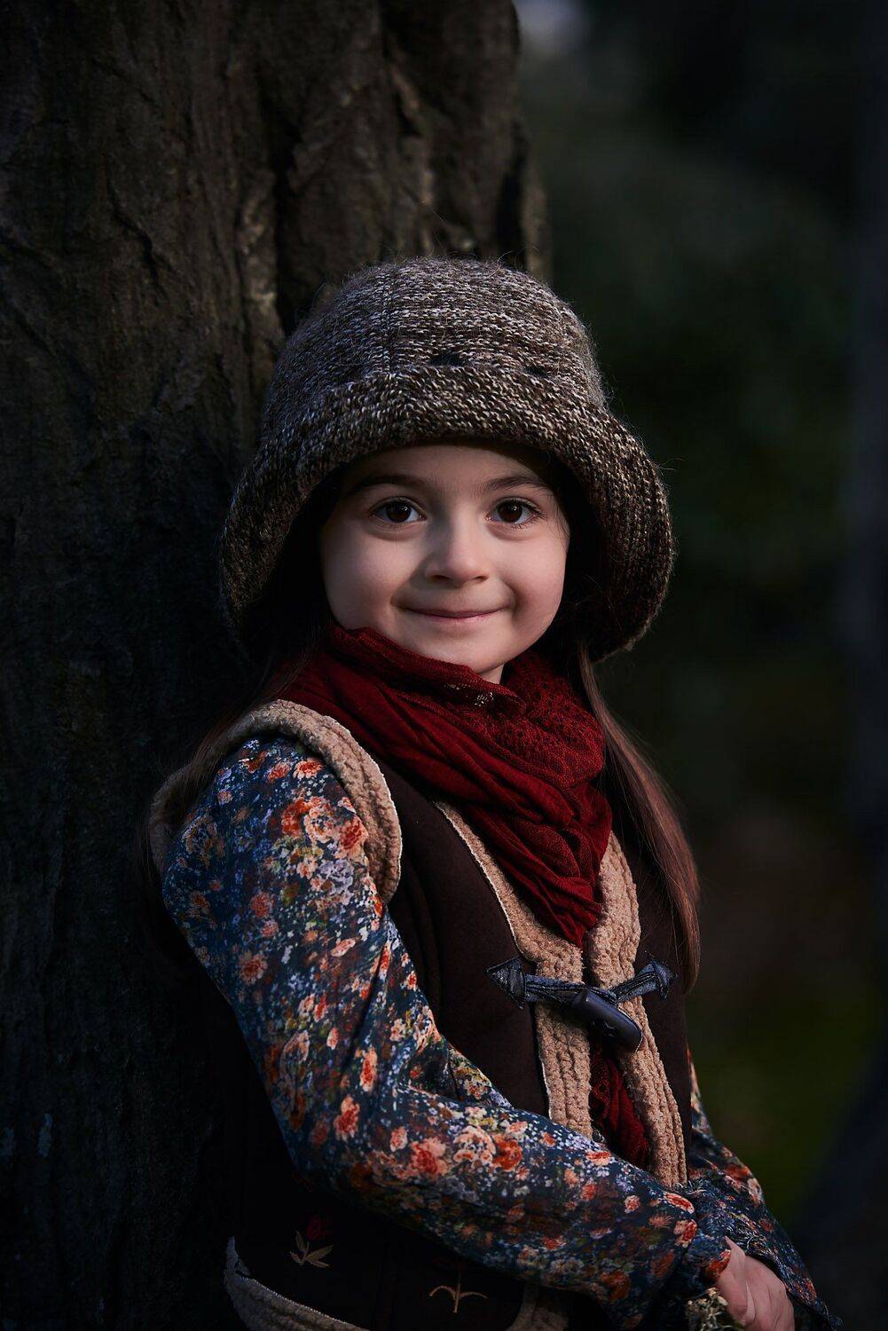 девочка в лесу, Денис Черепко