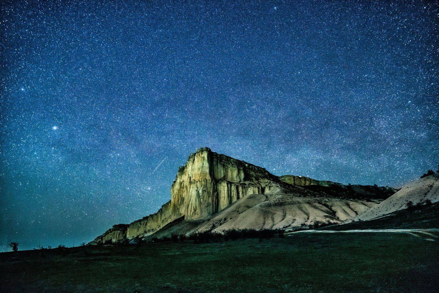 крым, горы, crimea, звезды, ночь, Андрей Горюнов