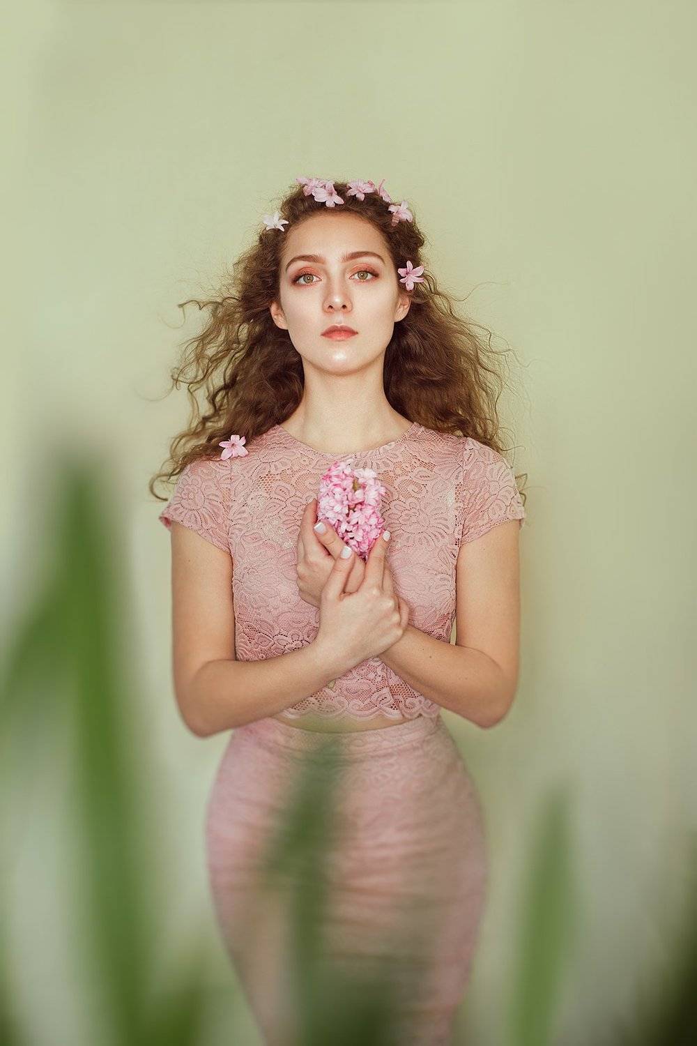 ретушь, retouch, зеленый, green, portrait, портрет, girl, девушка,spring, Анастасия Кисляк