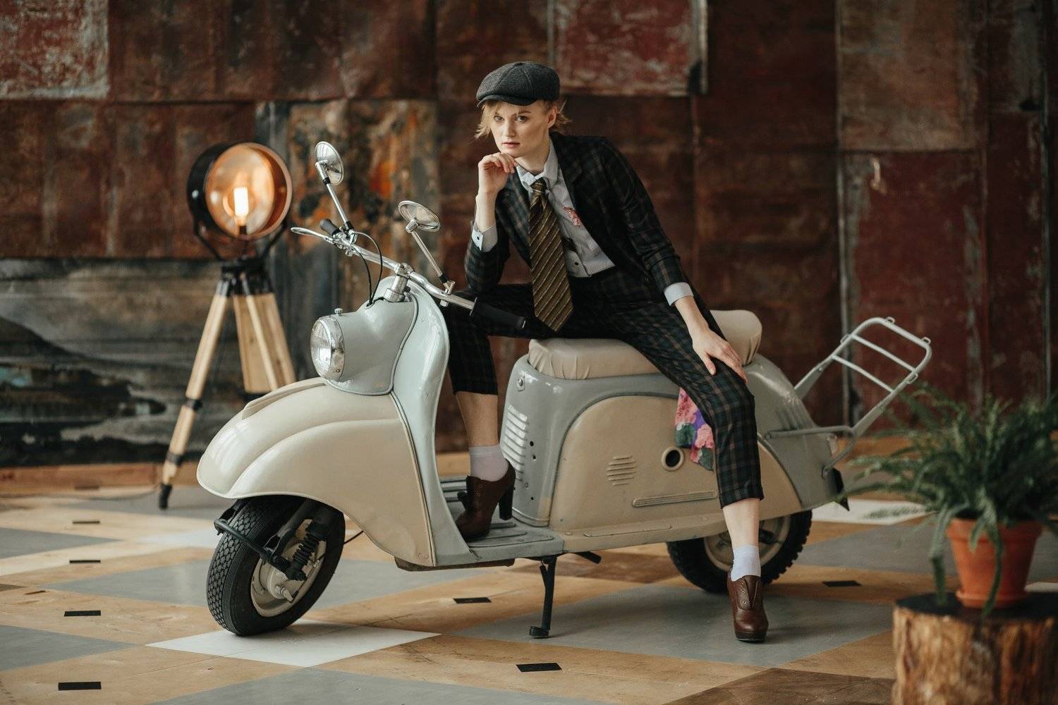 девушка, vogue,  fashion, портрет, студия, дневной свет, Александр Потапкин