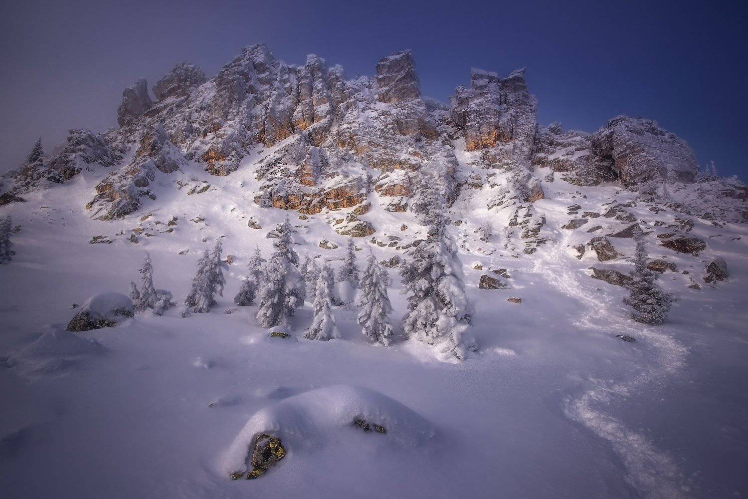 урал, таганай, зима, Владимир Ляпин