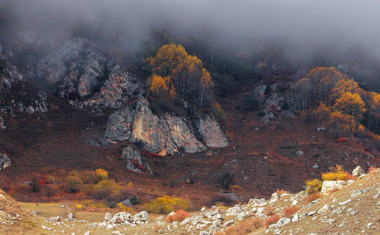 горы,осень,природа., Marat Magov