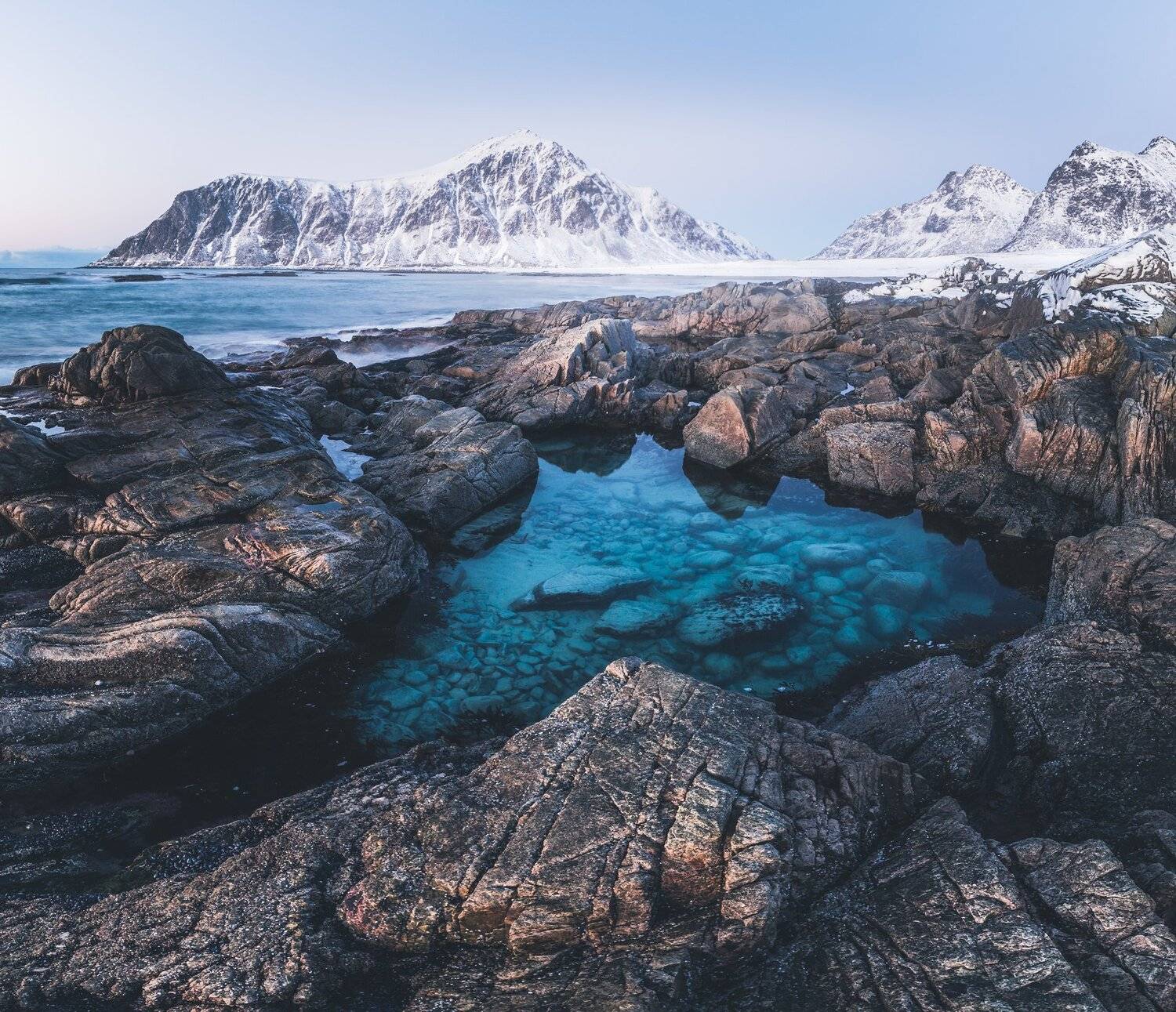 norway,lofoten,norwegian,skagsanden,landscape,sea shore,arctic,winter,water,crystal,frost,ice cold,northern,north, Adrian Szatewicz