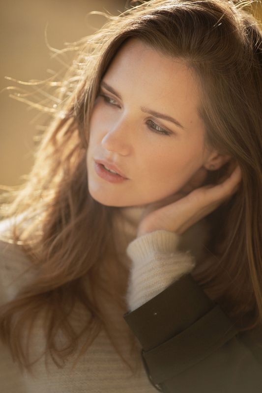 девушка, осень, женский, портрет Autumn фото превью