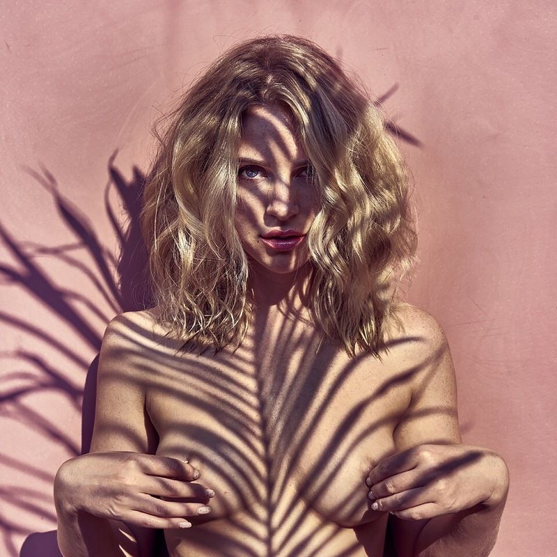 barongclub, nude art, nude photography, nude, girl Pink palm фото превью