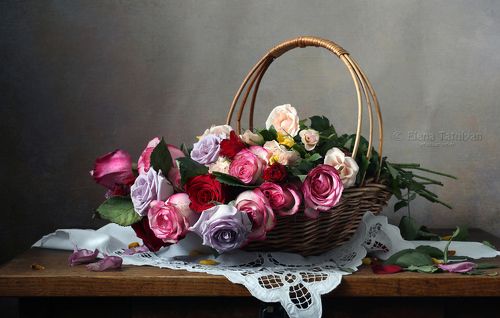 С розами