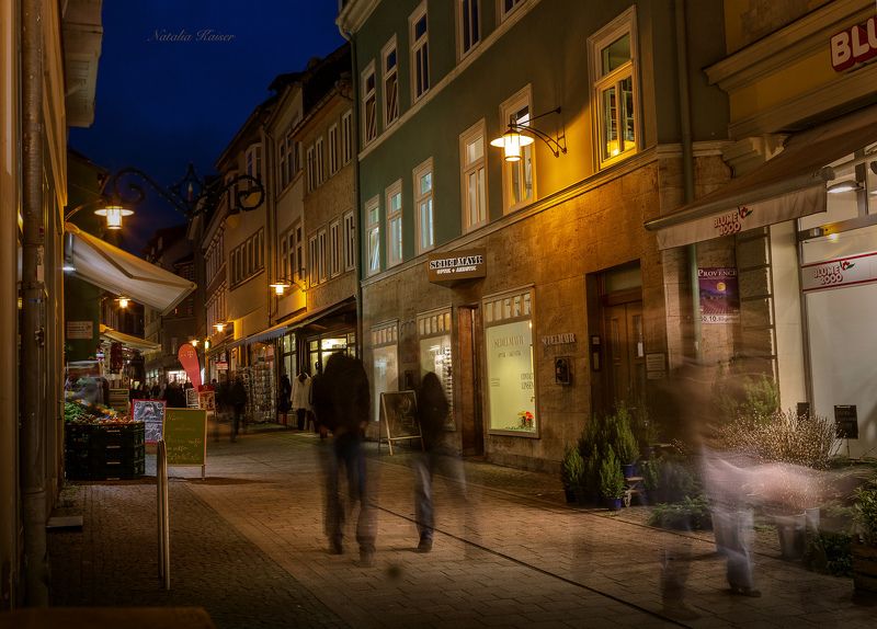 Призраки вечернего города...Eisenach. фото превью