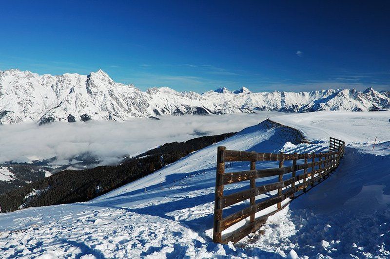 альпы, австрия Чудесный день в Альпах фото превью
