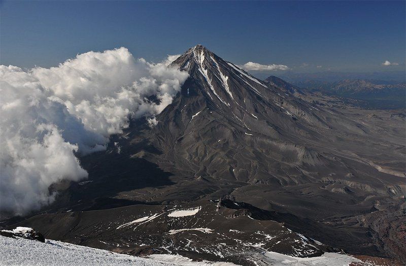 камчатка, вулкан, корякский Наступление фото превью