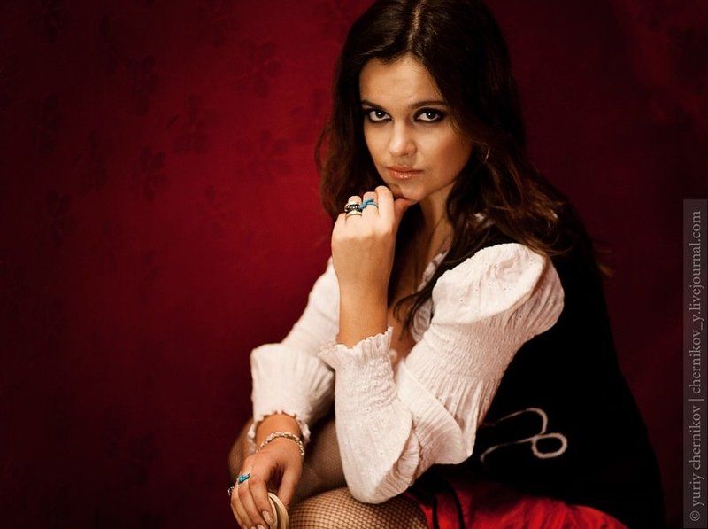 модель, портрет Испанский портрет фото превью