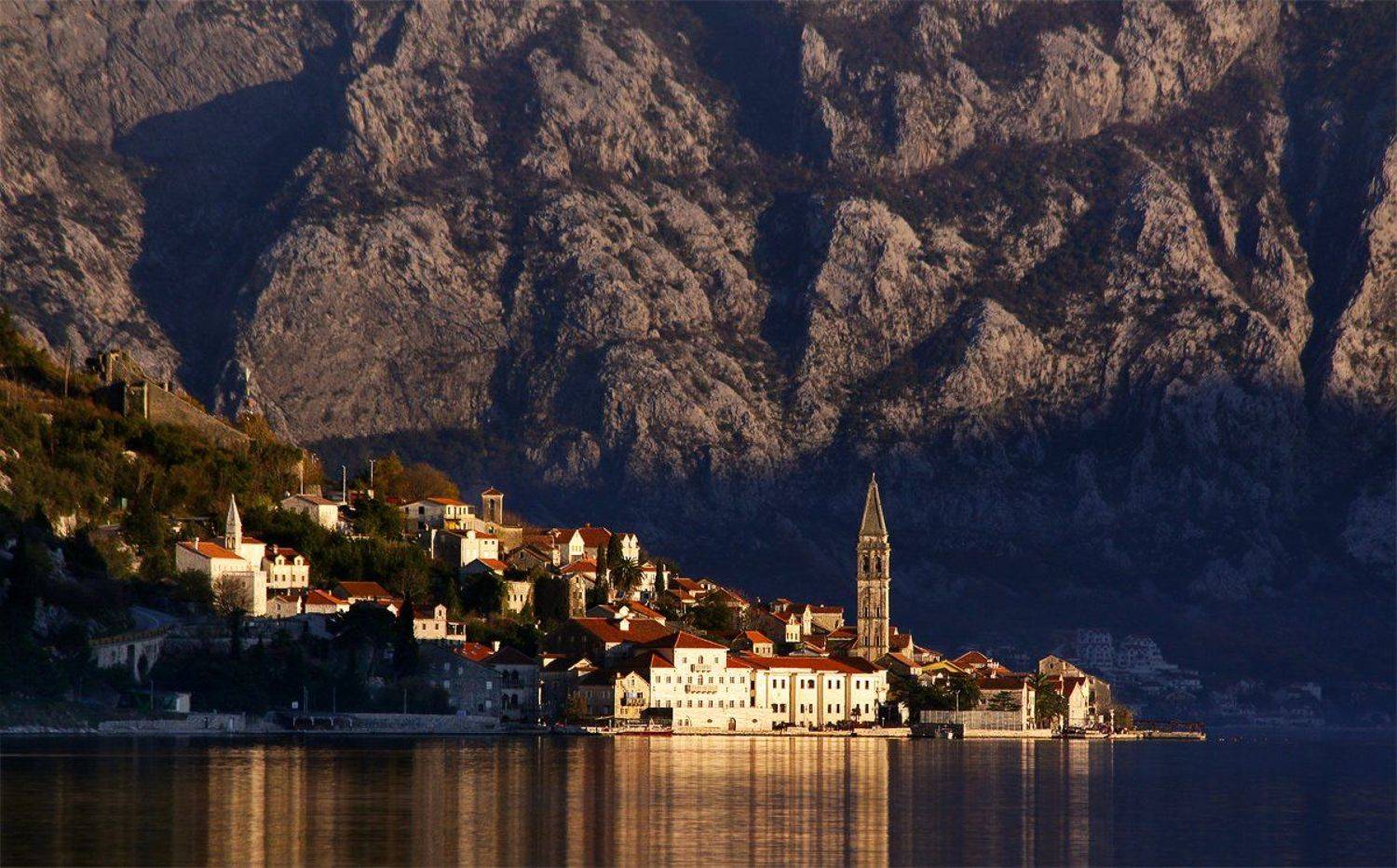 черногория, пераст, вечер, Симонян Сергей