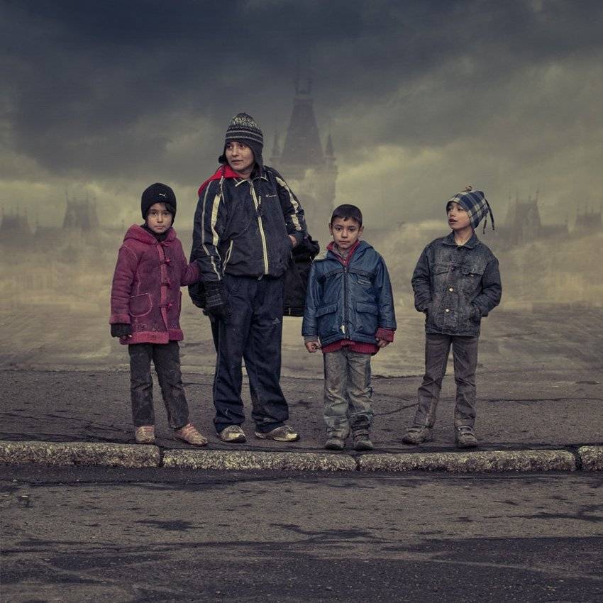 girl, boy, woman, mother, children, alone, concern, Caras Ionut
