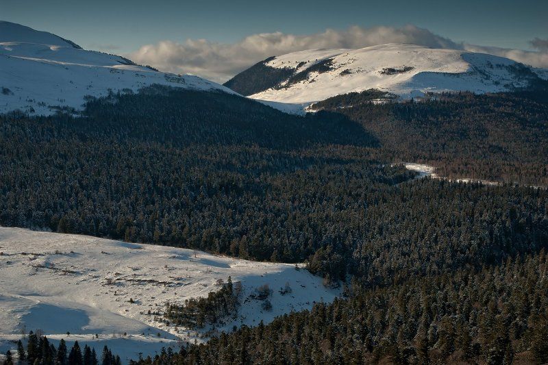 зимние лагонаки, абадзеш, матук Пролетая над горами.. фото превью