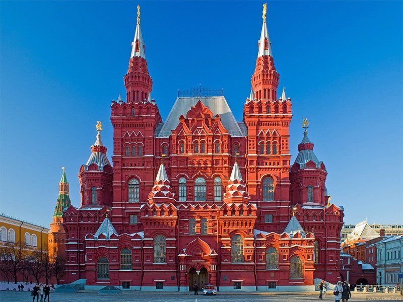 исторический музей, красная площадь, москва, центр Исторический фото превью