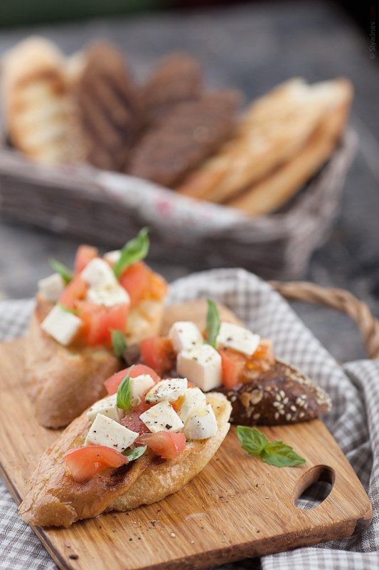 Брускетта с капрезе фото превью