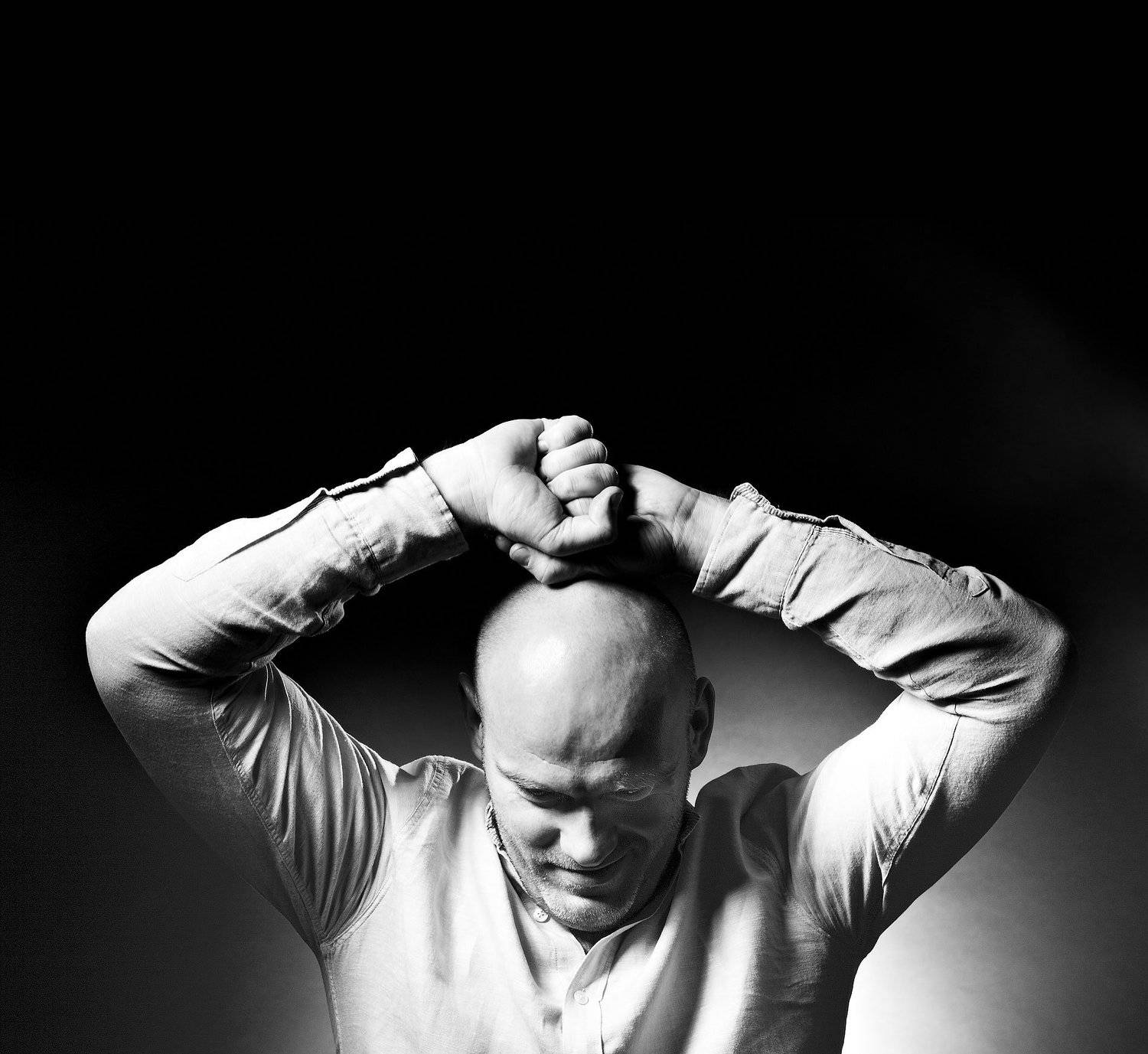 мужчина, голова, руки, Andrey Fomenko