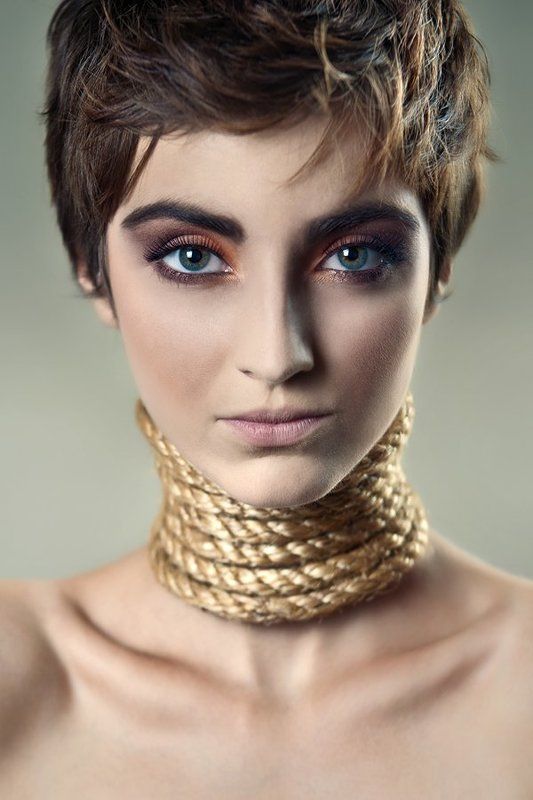 portrait, studio, woman, beauty ... фото превью