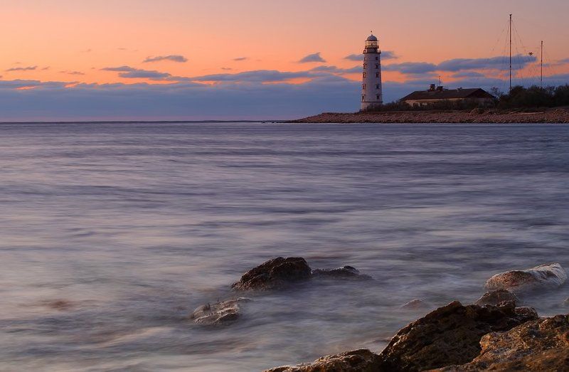 крым Закат на мысе Херсонес фото превью