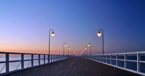 ...Летнее утро в Гдыне...