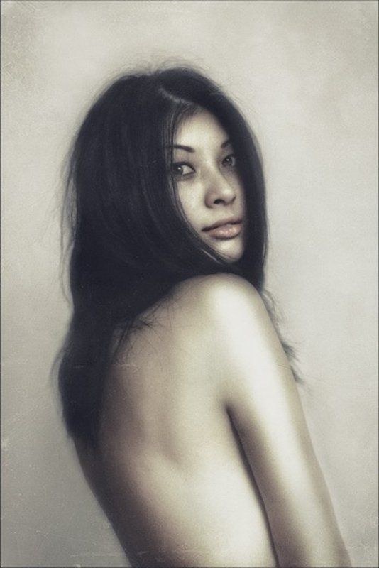 portrait,girl,портрет девушки,портрет,b&w Is... фото превью