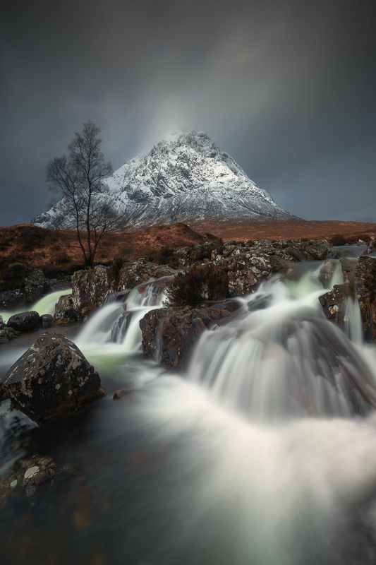 Buachaille Etive Mor Waterfall