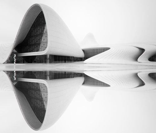 Heydar Aliyev Center. Baku, Azerbaijan