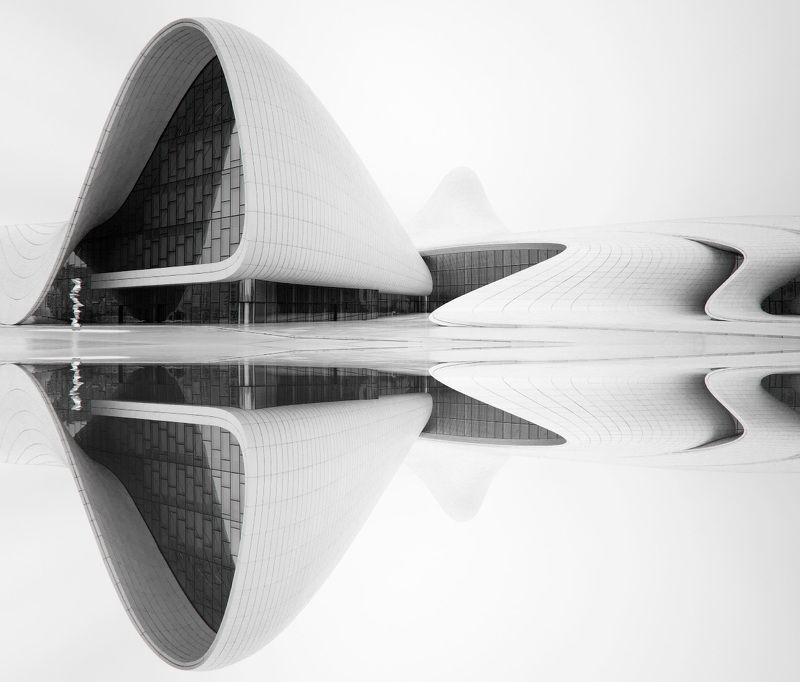 baku, azerbaijan, баку, азербайджан Heydar Aliyev Center. Baku, Azerbaijan фото превью