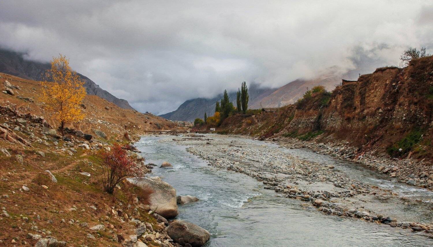 река,горы,осень,кабардино балкария, Marat Magov