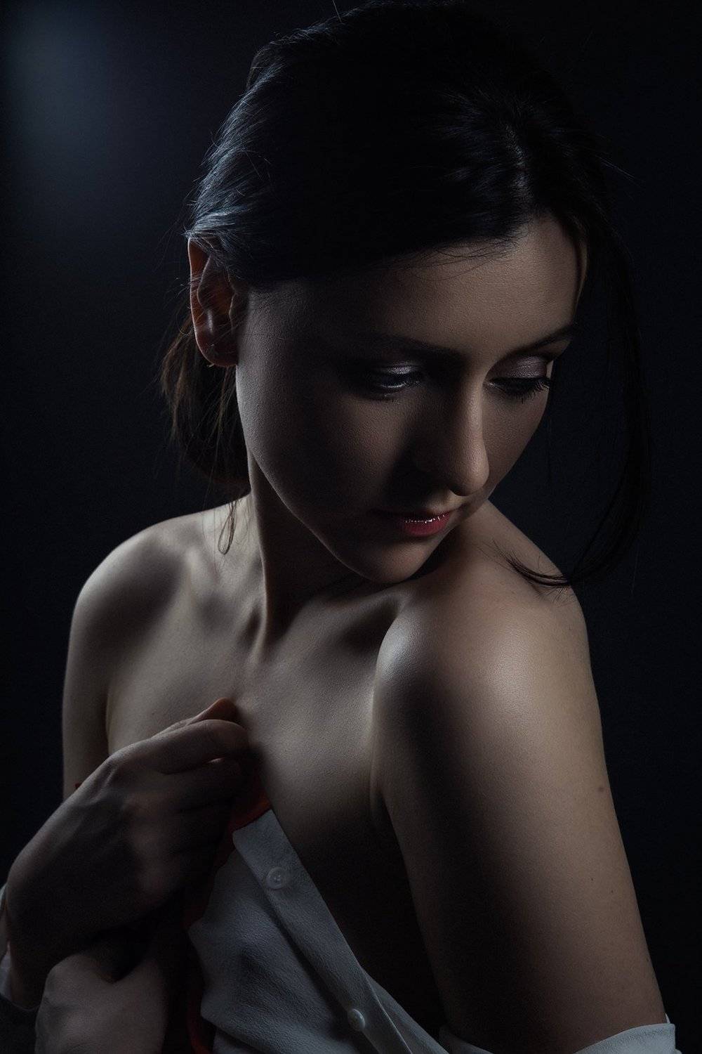 blonde, female, beauty, portrait, nude, naked, sensual, sensuality, feminine, woman, adult, adorable, mood, people, look, Дмитрий Толоконов