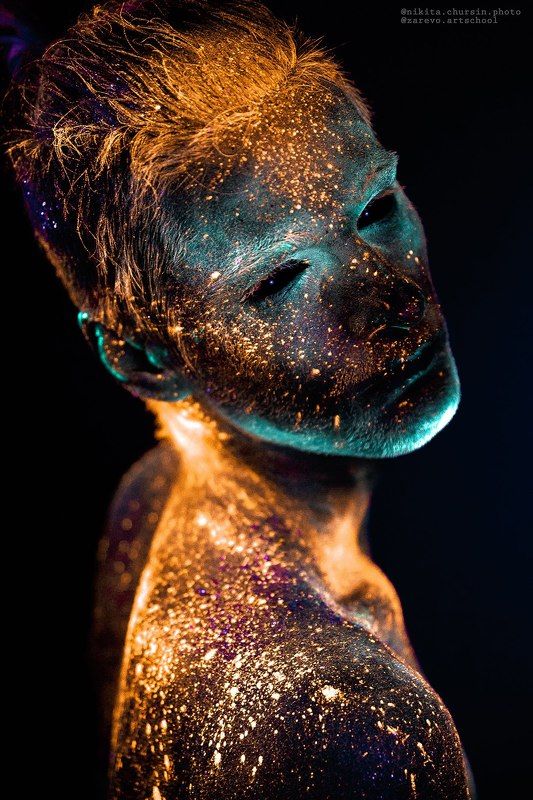 ультрафиолет, портрет, креатив Ультрафиолет фото превью