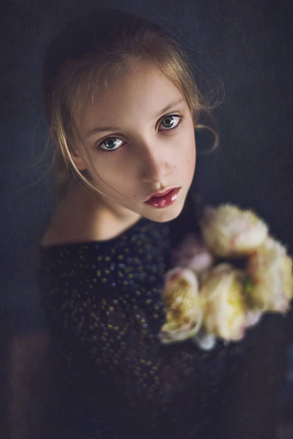 girl, portrait, eyes, look,, Anna Ścigaj