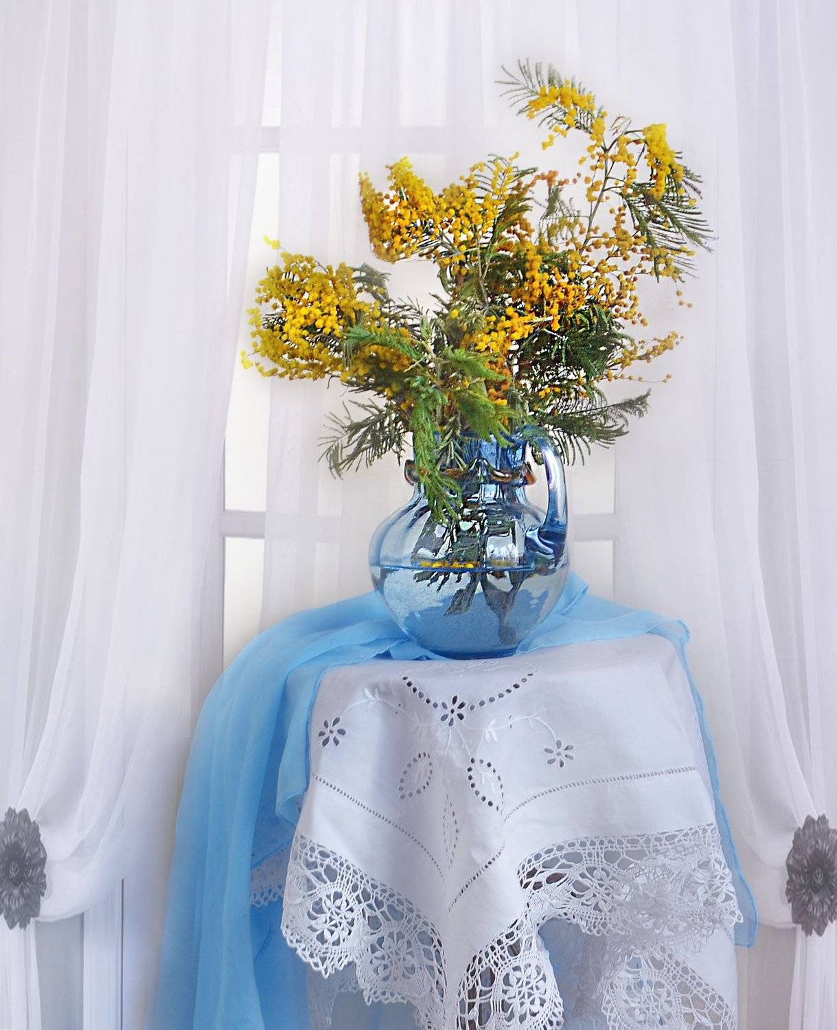 still life,натюрморт,фото натюрморт, весна, март,цветы, мимоза, Колова Валентина