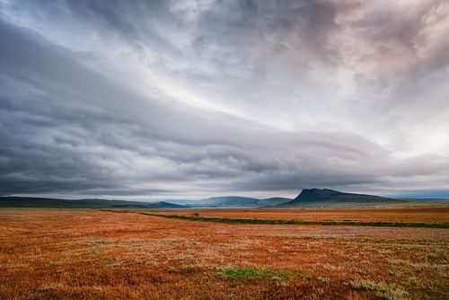 Вечером в Хакасии