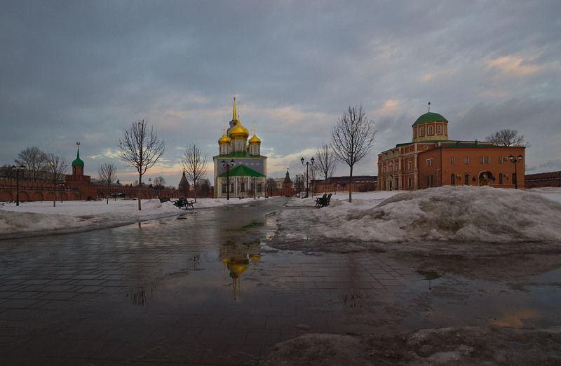 Тульский кремль. Ранняя весна фото превью