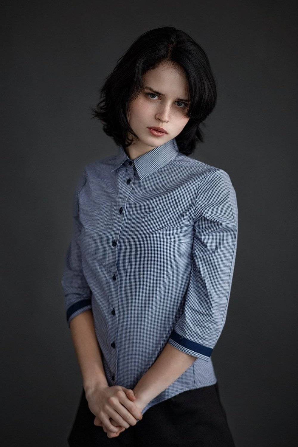 портрет девушка, Михаил Корнилов