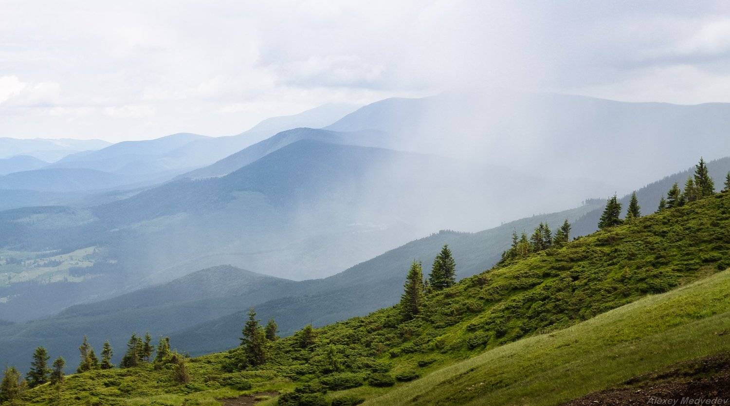 Карпаты, Украина, Свидовец, Алексей Медведев