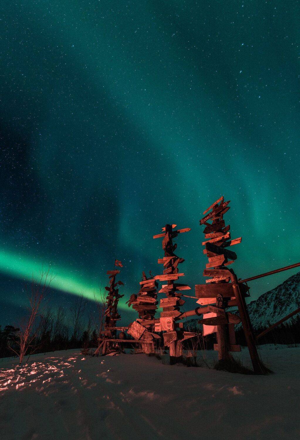 Хибины, Куэльпорр, северное сияние, ночь, Evgeniy Khilkevitch